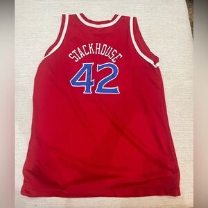 Jerry Stackhouse NBA throwback jersey. Youth XL.